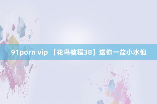 91porn vip 【花鸟教程38】送你一盆小水仙